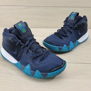 Nike Kyrie Irving 4 Obsidian Athletic Basketball Sneakers 943806-401 Men Sz 8.5